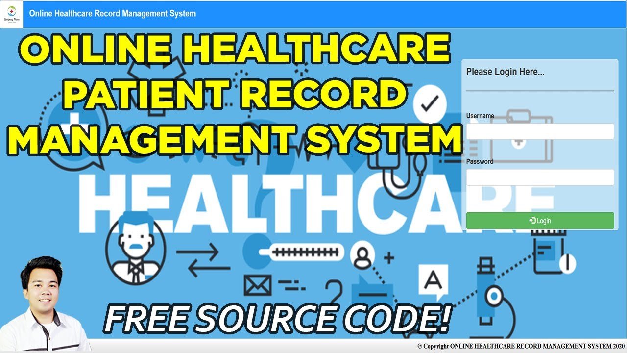 online healthcare patient record management system in php