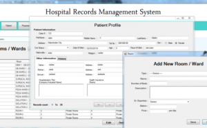Hospital Record Management System in VB.NET