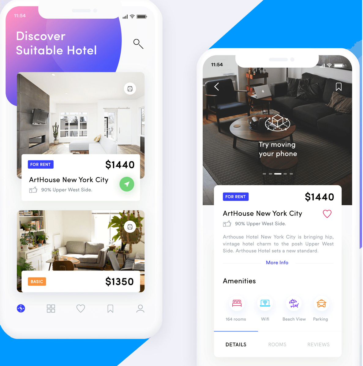 hotel booking app in flutter