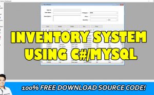 inventory system using csharp