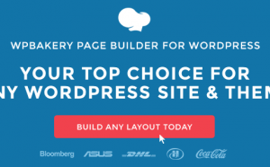 wpbakery page builder plugin