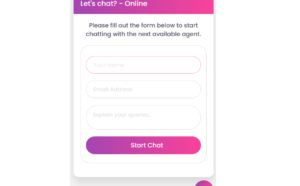 Responsive Chat Box UI Design using only HTML & CSS