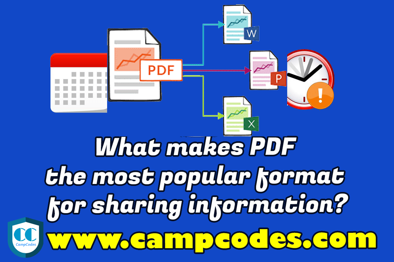 PDF the most popular format for sharing information