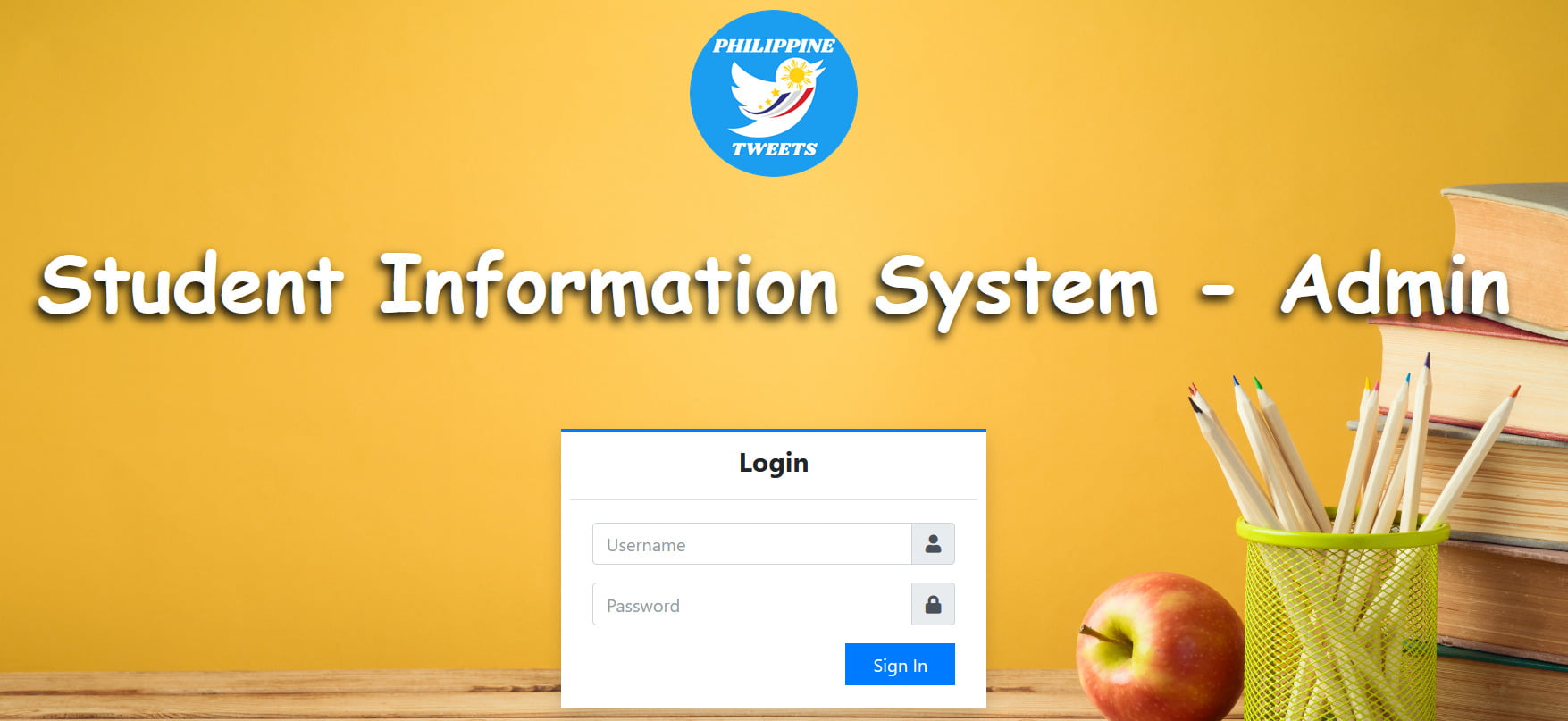Simple Student Information System In PHP MySQL Free Source Code | Campcodes